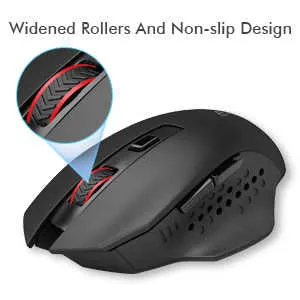 المهنية شغال تصميم ماوس لاسلكي بصري . Professional Ergonomic Design Wireless Optical Mouse