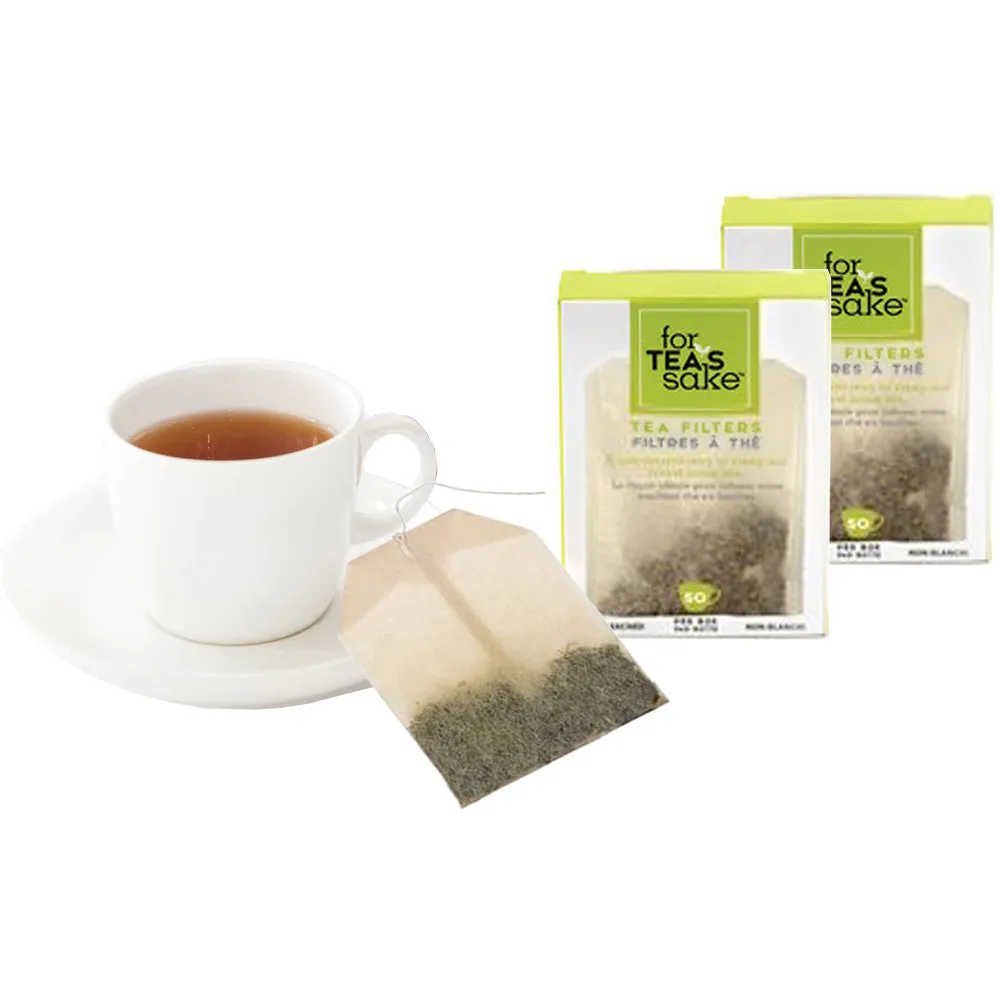 100 Pcs Disposable Tea Bags Teabag Filter Empty Teabag Herb Loose Leaf Sachet