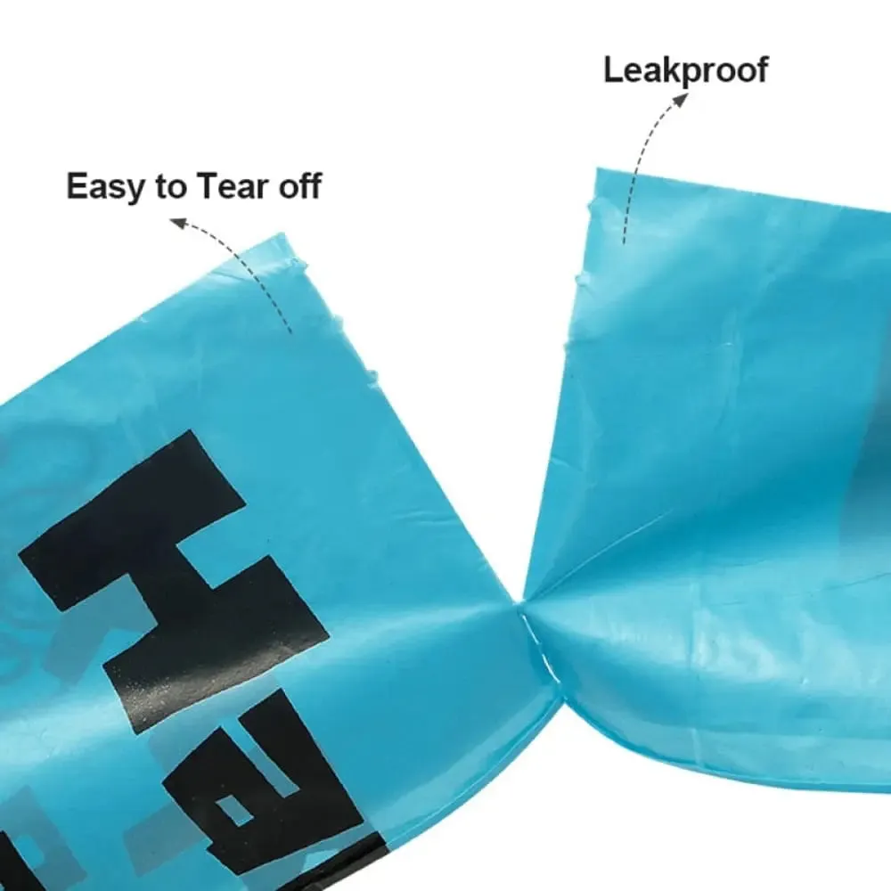 120 270 Pieces Biodegradable Leak-proof Strong Pet Waste Bag Hand Free Clip Easy to Tear
