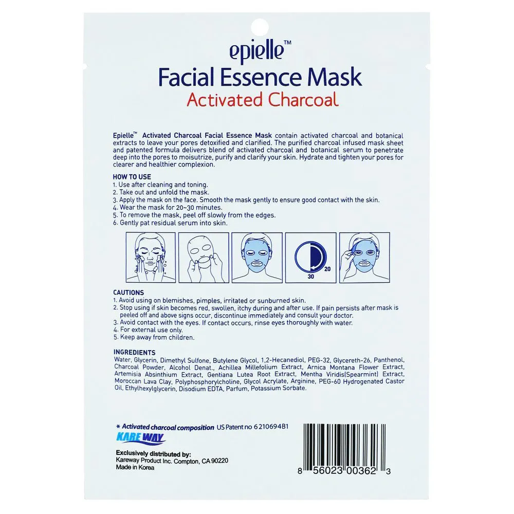 2 Blackhead Remover Pore Cleansing Strip Mask Face Nose Acne Charcoal  Facial