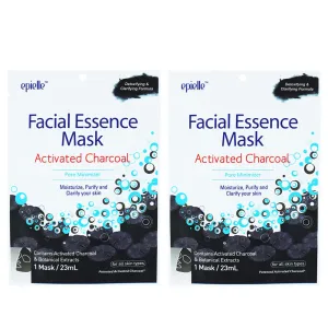 2 Blackhead Remover Pore Cleansing Strip Mask Face Nose Acne Charcoal  Facial