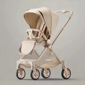 2025 Premium Ergonomic Stroller with Smart Reversible Seat  Luxury Design and Comfort
