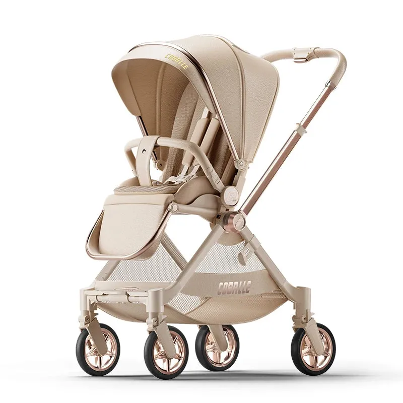 2025 Premium Ergonomic Stroller with Smart Reversible Seat  Luxury Design and Comfort