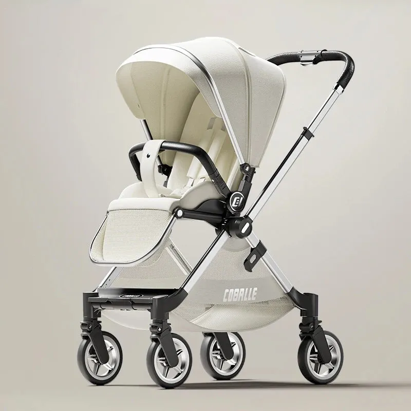 2025 Premium Ergonomic Stroller with Smart Reversible Seat  Luxury Design and Comfort