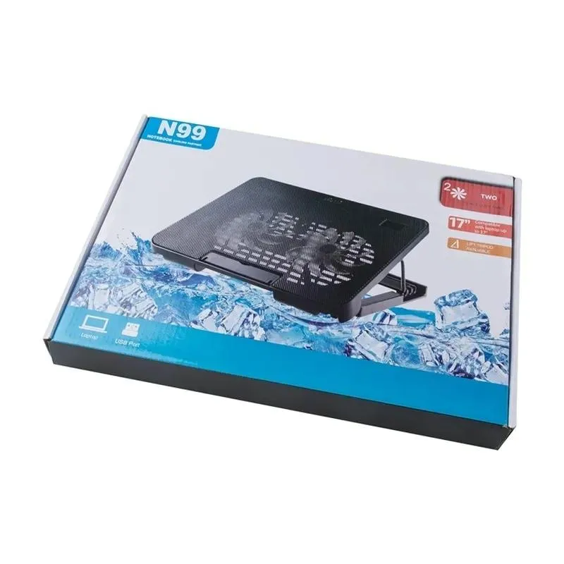 Adjustable Cooling Pad for Laptops & Desktops - Slim Design