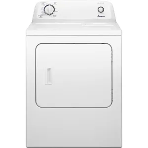 Amana 6.5 cu. ft. Top-Load Gas Dryer with Automatic Dryness Control (NGD4655EW)