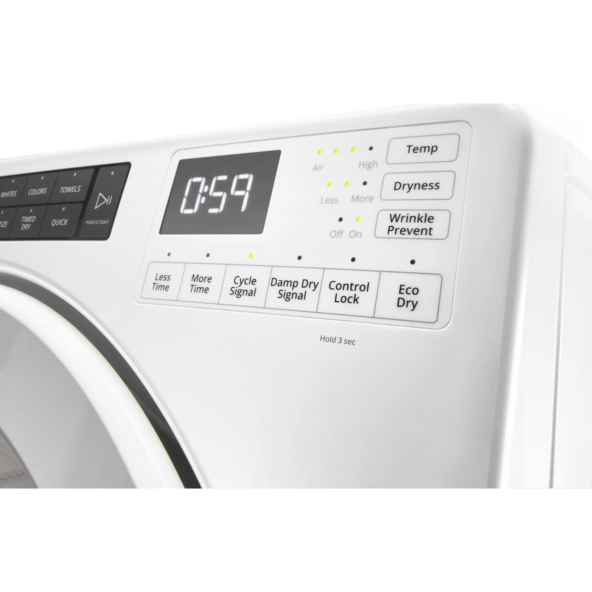 Amana 7.4 cu. ft. Front Load Electric Dryer with Moisture Sensors (YNED5800HW)