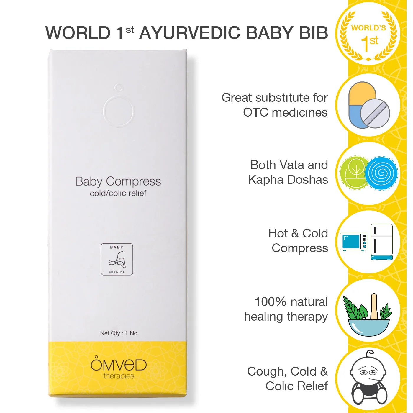 Baby Compress Cold/Colic Relief