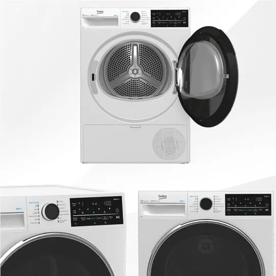 Beko BDPB904HW 9kg Hybrid Heat Pump Dryer (White)