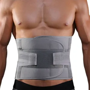 Breathable Ergonomic Design Warmer Stretcher Lower Back Belt for Pain Relief