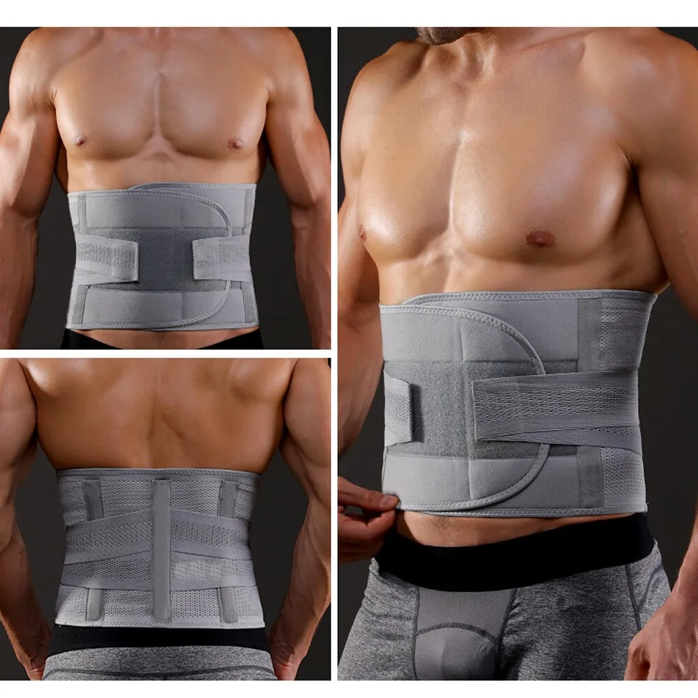 Breathable Ergonomic Design Warmer Stretcher Lower Back Belt for Pain Relief