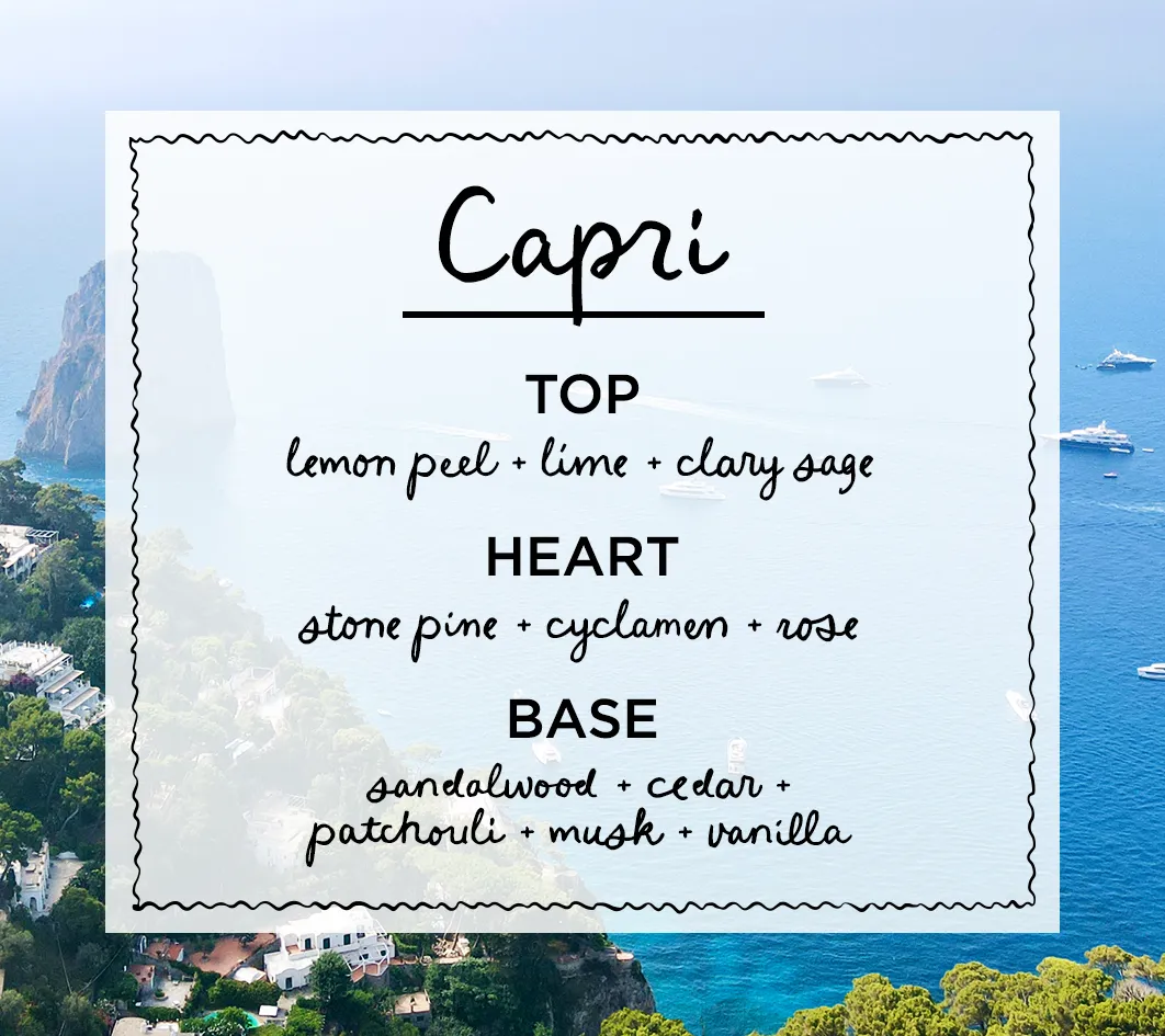 CAPRI  lemon peel & sage *Limited Edition* by Malibu Apothecary