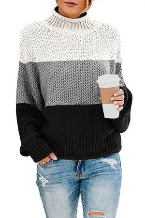 HWT1219 Cozy Chic Turtleneck Sweater