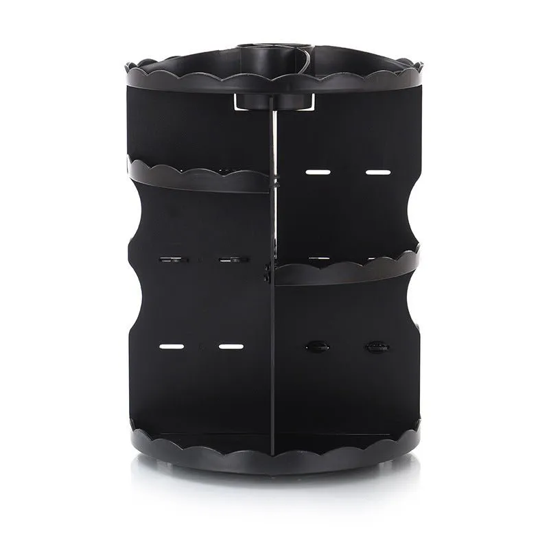 Makeup Organizer 360 Degree Rotating Cosmetics Storage Case - 9006