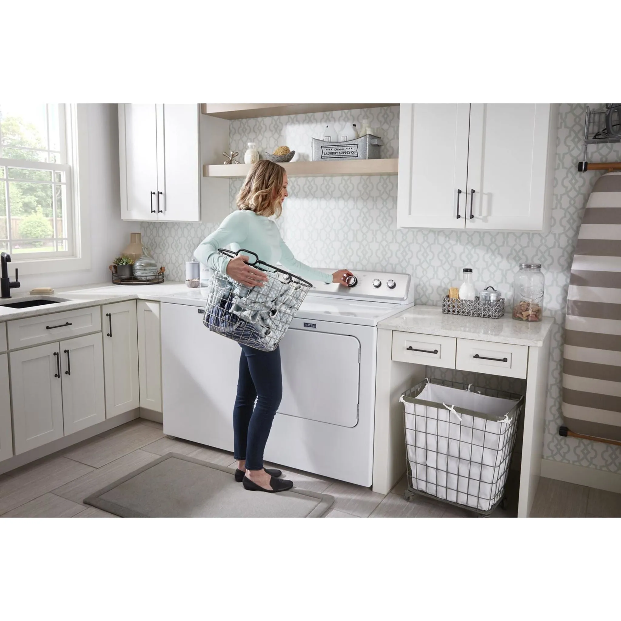 Maytag Large Capacity Top Load Dryer with Wrinkle Control7.0 cu. ft. (YMEDC465HW)