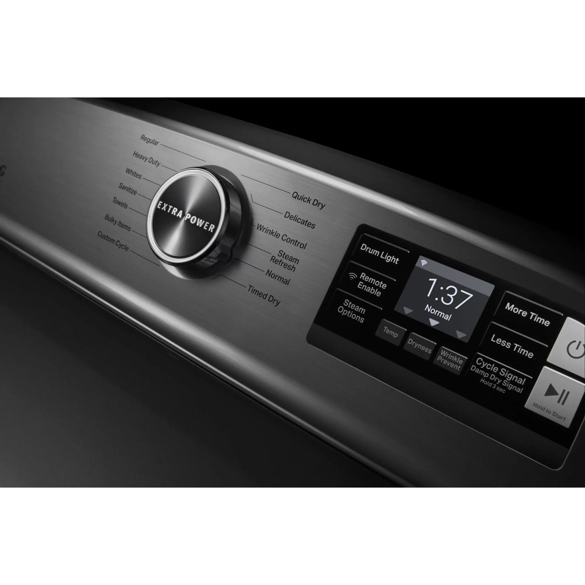 Maytag Smart Top Load Gas Dryer with Extra Power Button - 7.4 cu. ft. (MGD7230HC)