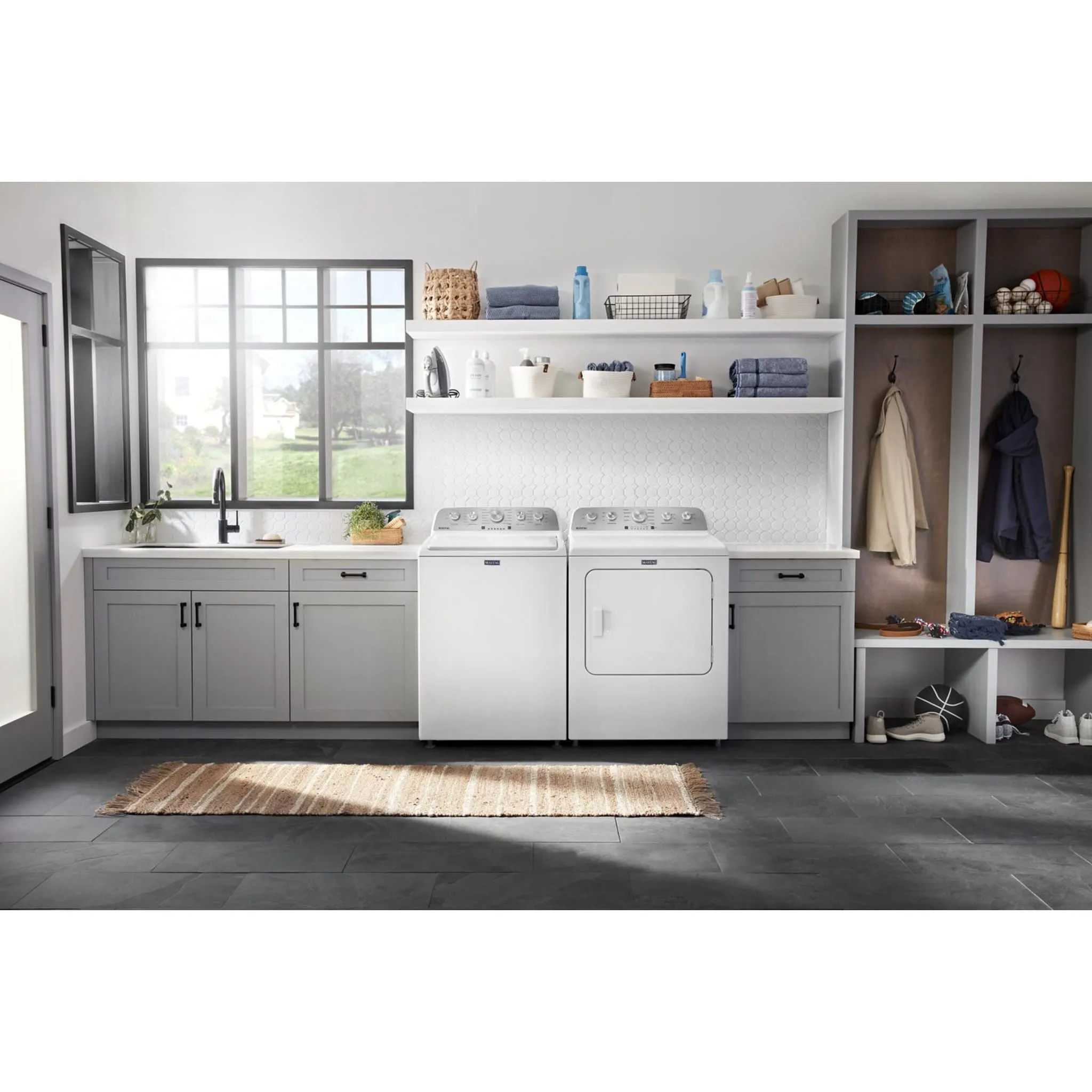 Maytag Top Load Electric Dryer with Extra Power - 7.0 cu. ft. (YMED5030MW)