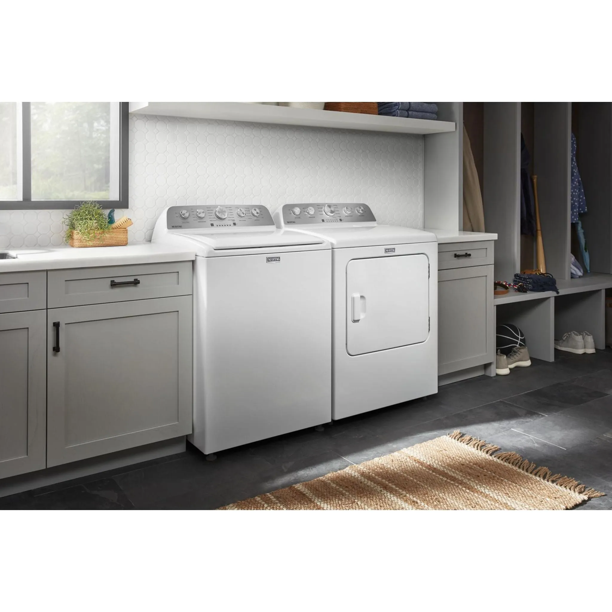 Maytag Top Load Electric Dryer with Extra Power - 7.0 cu. ft. (YMED5030MW)