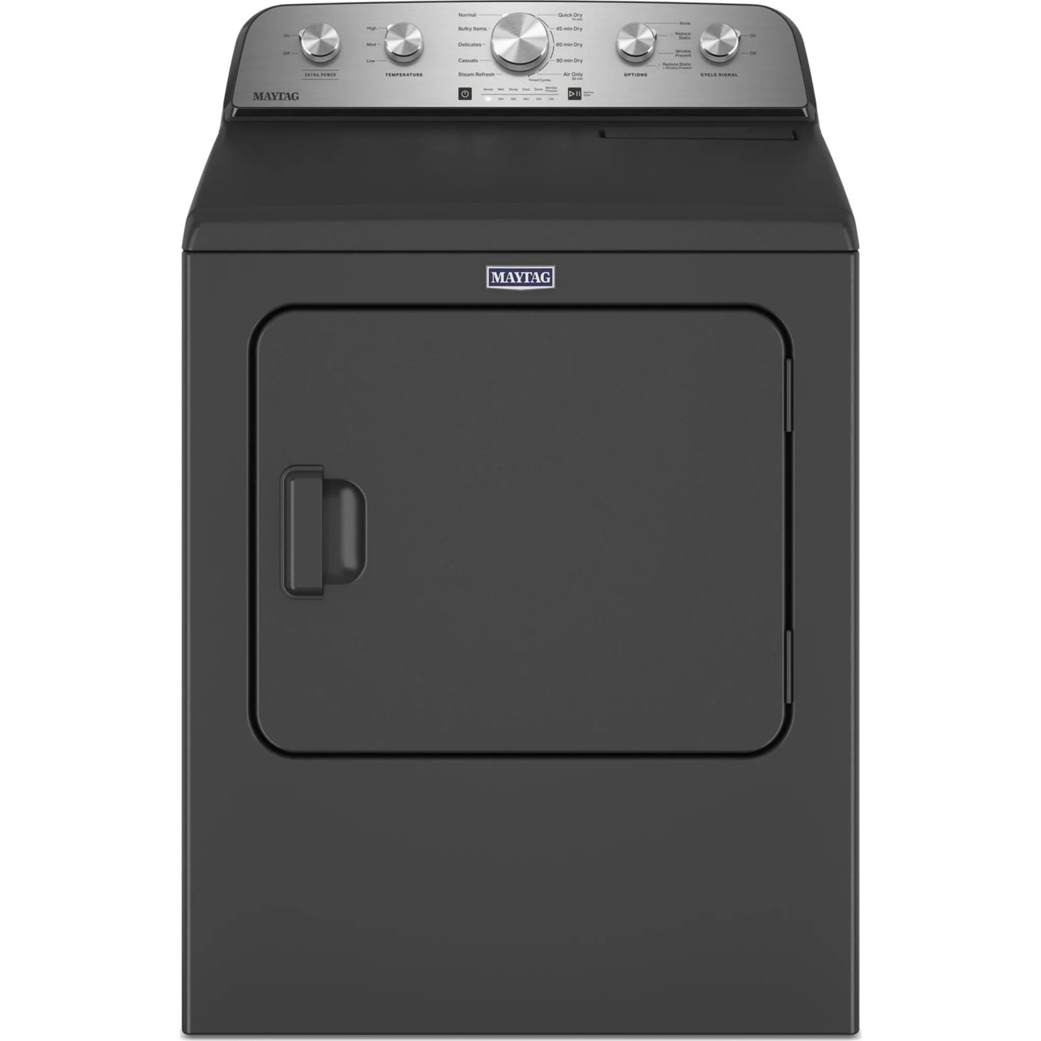 Maytag Top Load Electric Dryer with Steam-Enhanced Cycles - 7.0 cu. ft. (YMED5430PBK)