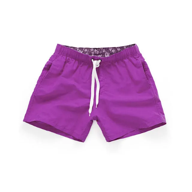 Men's Swimming Solid Quick Dry Short