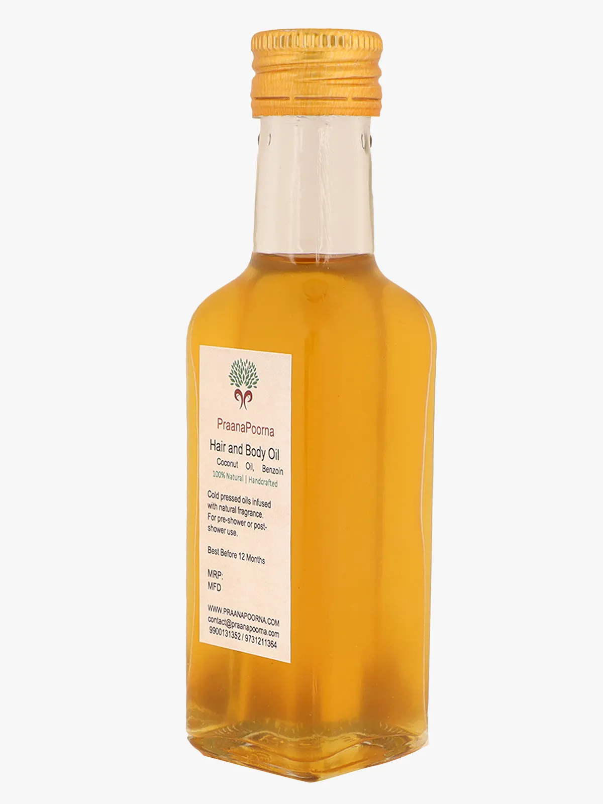 Sambrani Resin Infused Coconut Oil