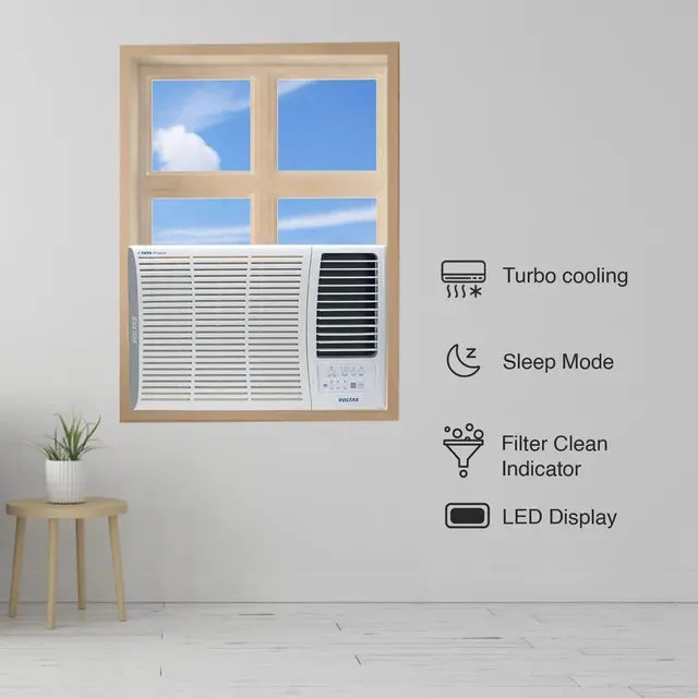 VOLTAS 183V Vertis Pearl  2 in 1 Convertible 1.5 Ton 3 Star Inverter Window AC with Anti Dust Filter (Copper Condenser)